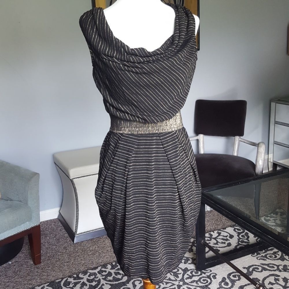 Mango Casual sportswear Striped dress